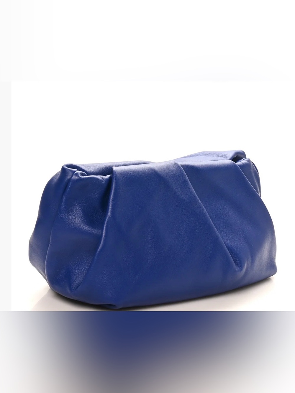 Burberry royal Blue Women's 100% lamb leather Rose Clutch Bag - Picture 8 of 15